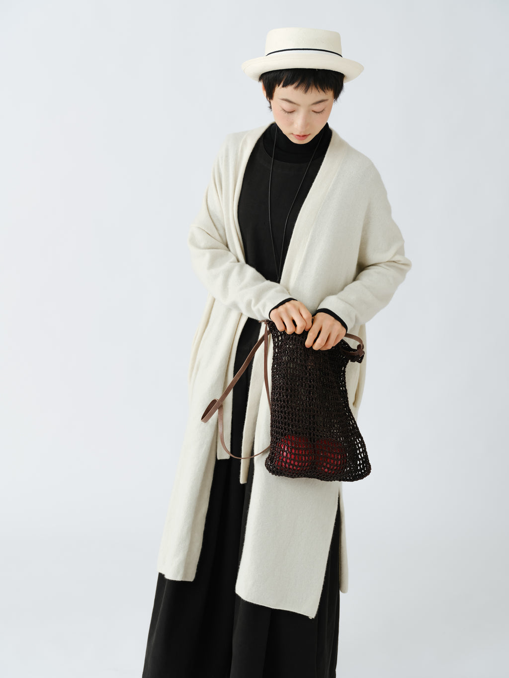 ロングカーディガン