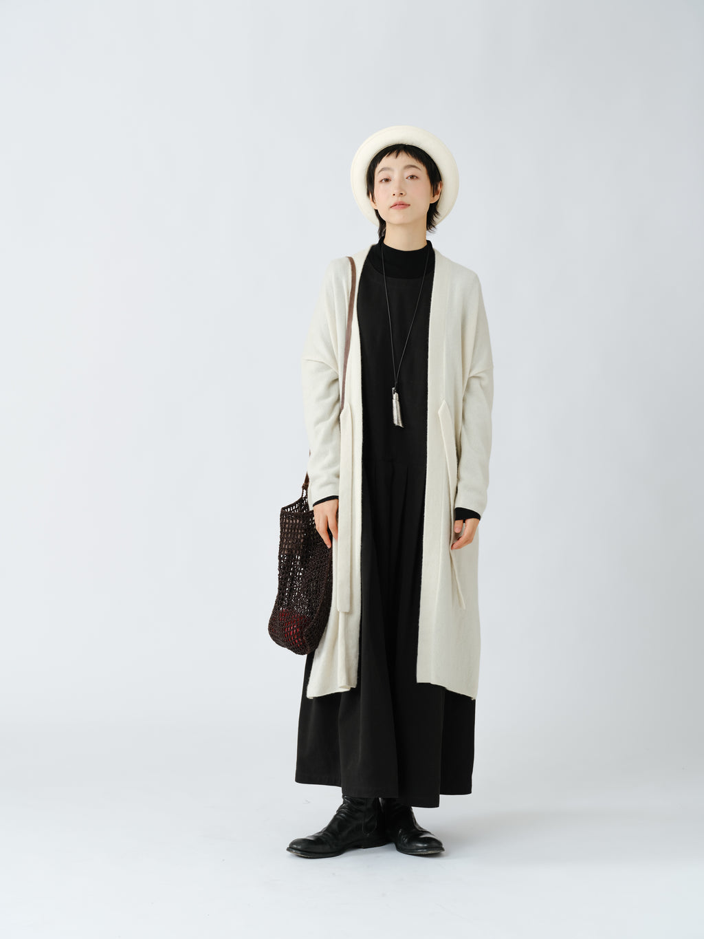 ロングカーディガン