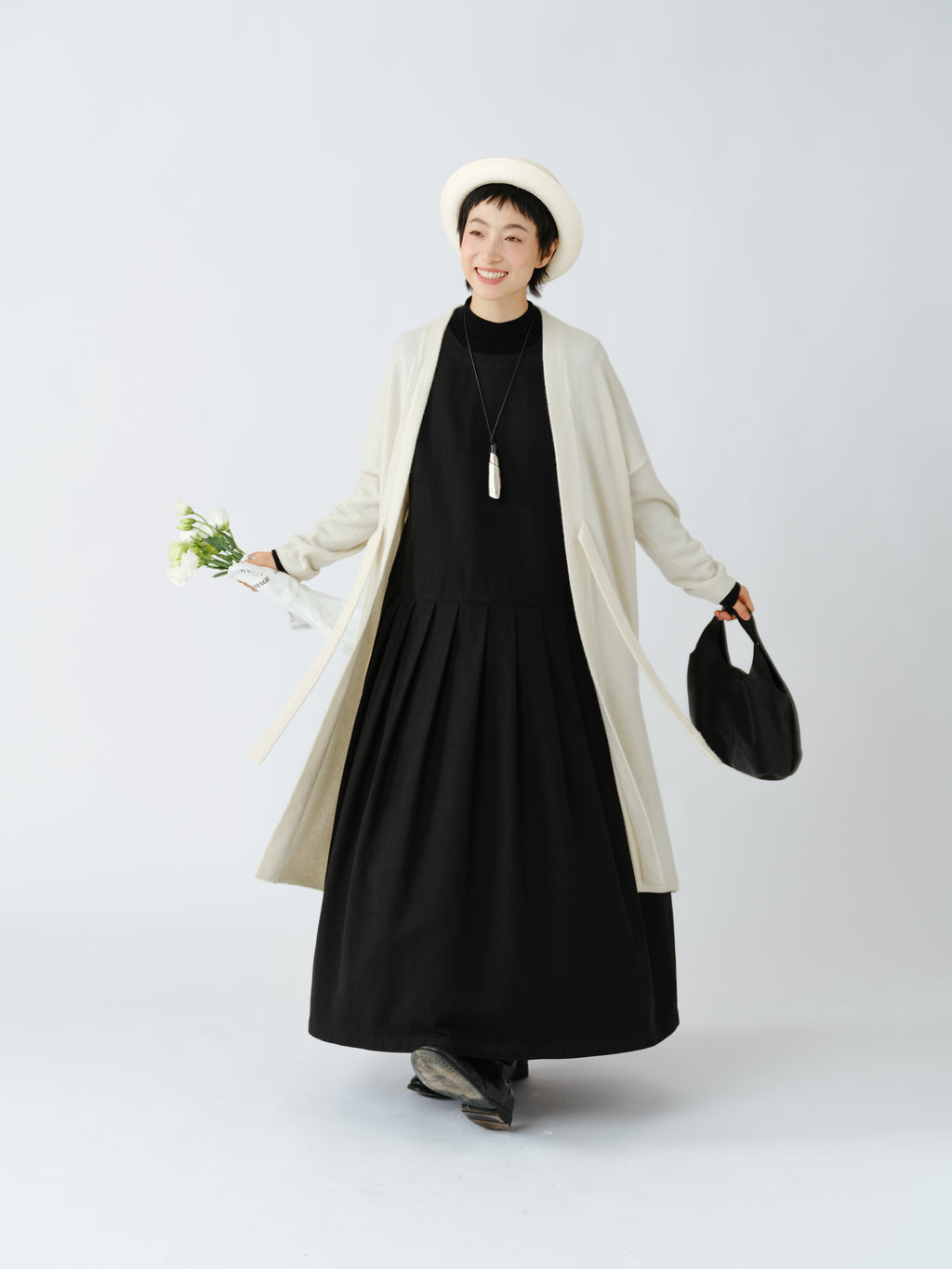 ロングカーディガン