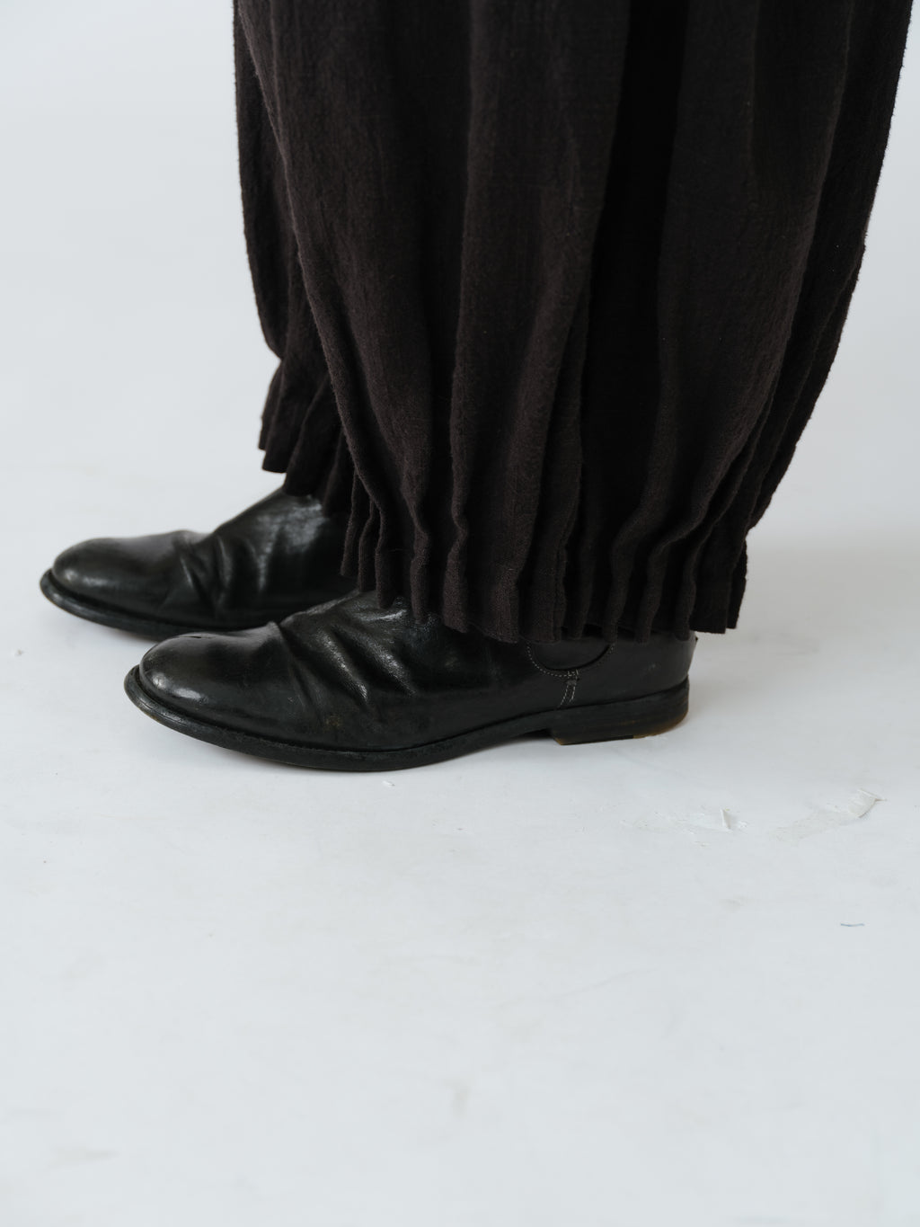 粗麻織りバルーンパンツ
