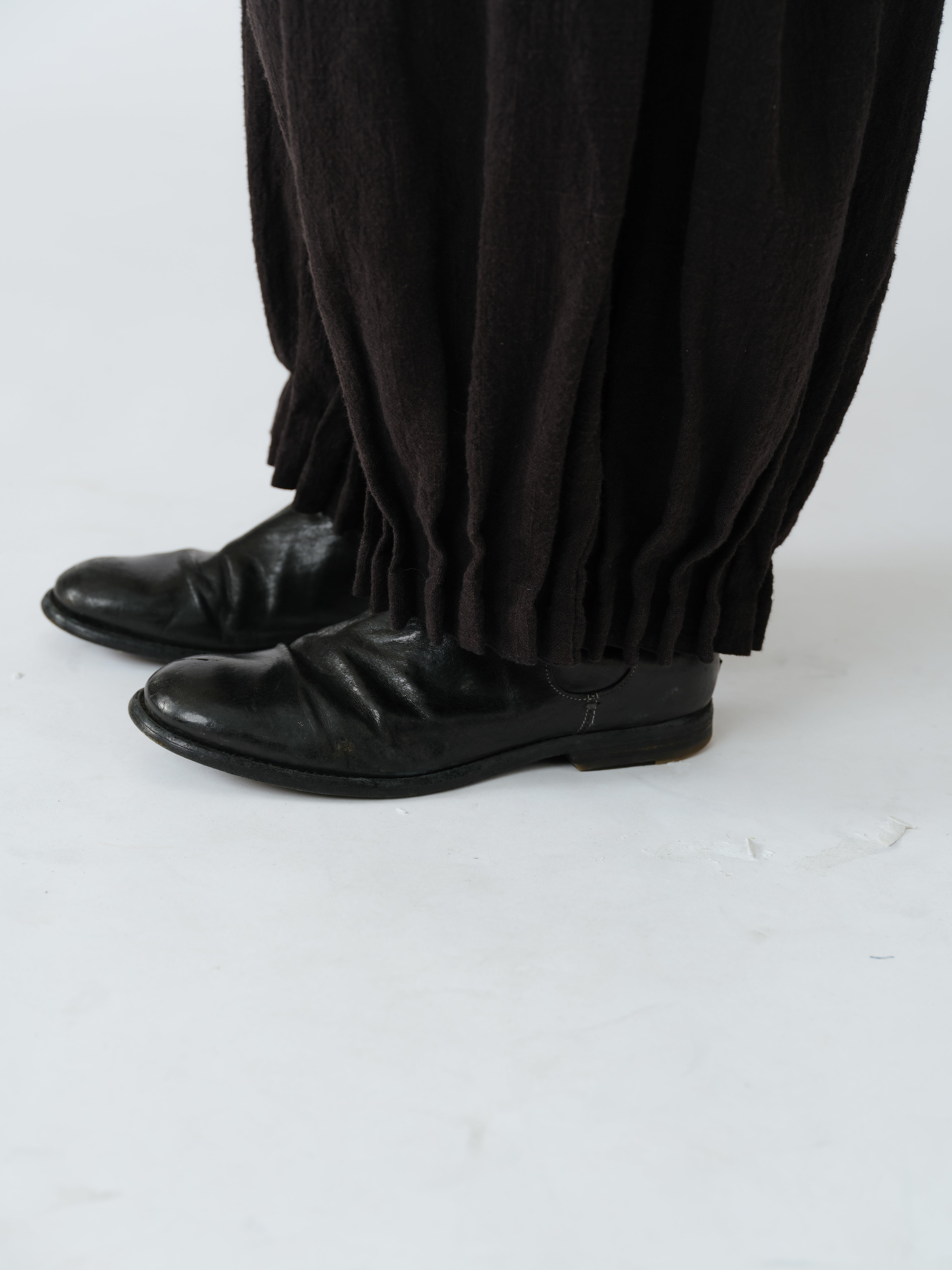 粗麻織りバルーンパンツ