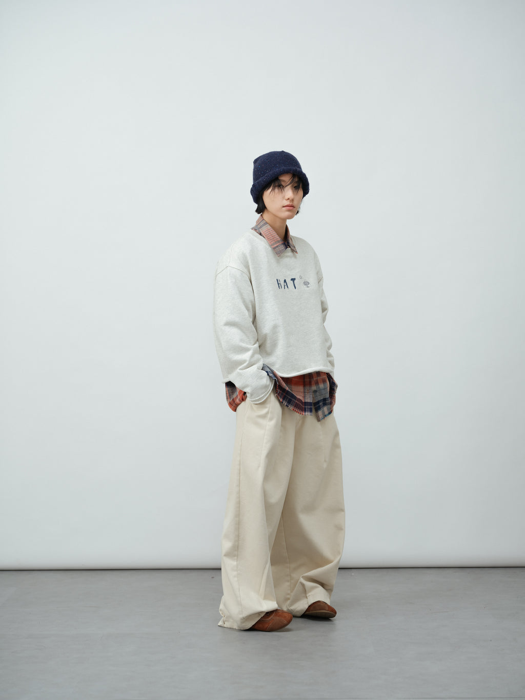 起毛スウェット