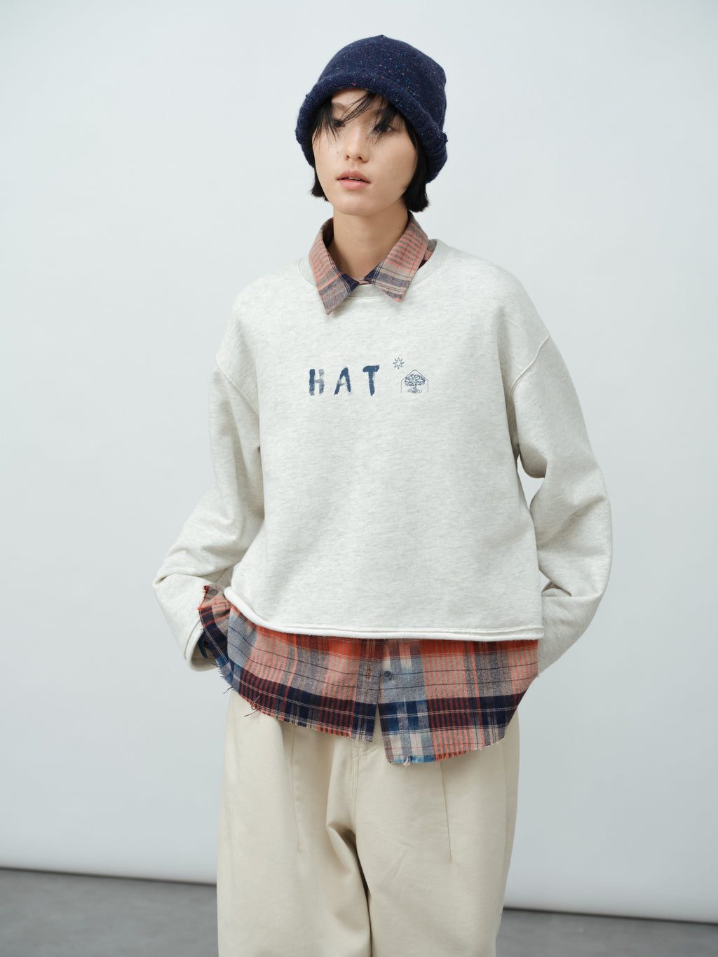 起毛スウェット