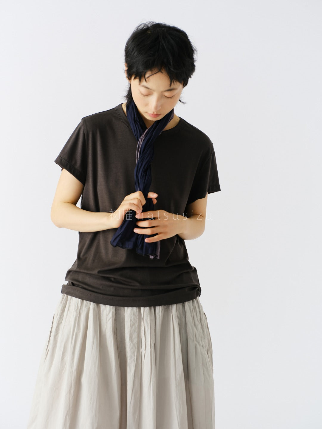 ベーシッククルーネックカットソー