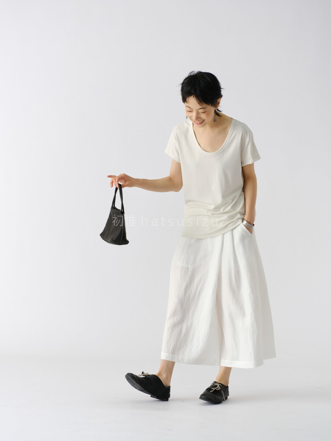 百搭デザインスカートパンツ