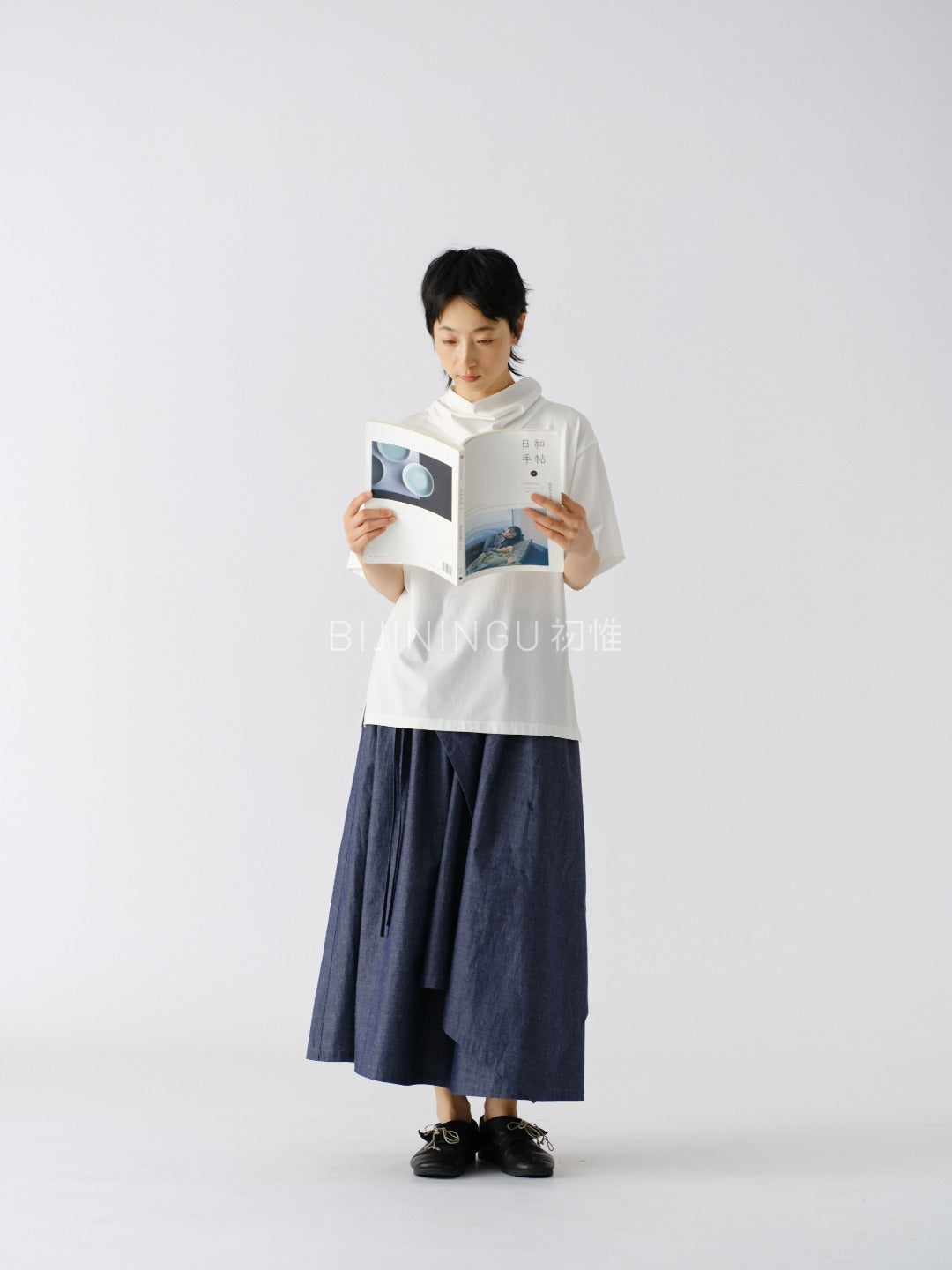 バックリボン 半袖Tシャツ