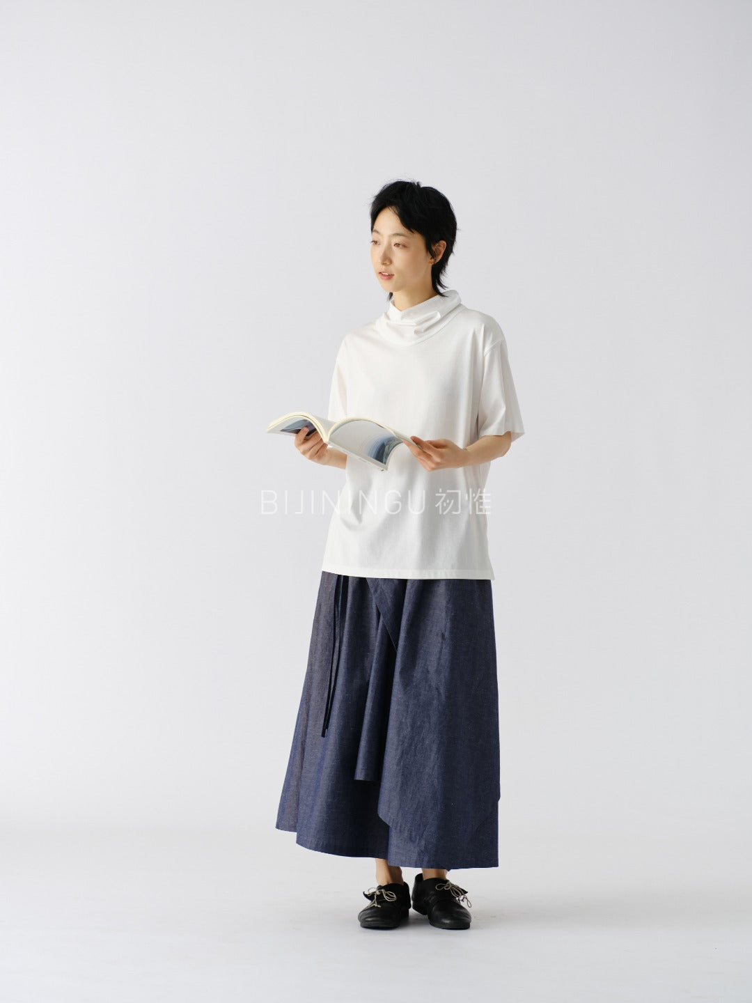バックリボン 半袖Tシャツ