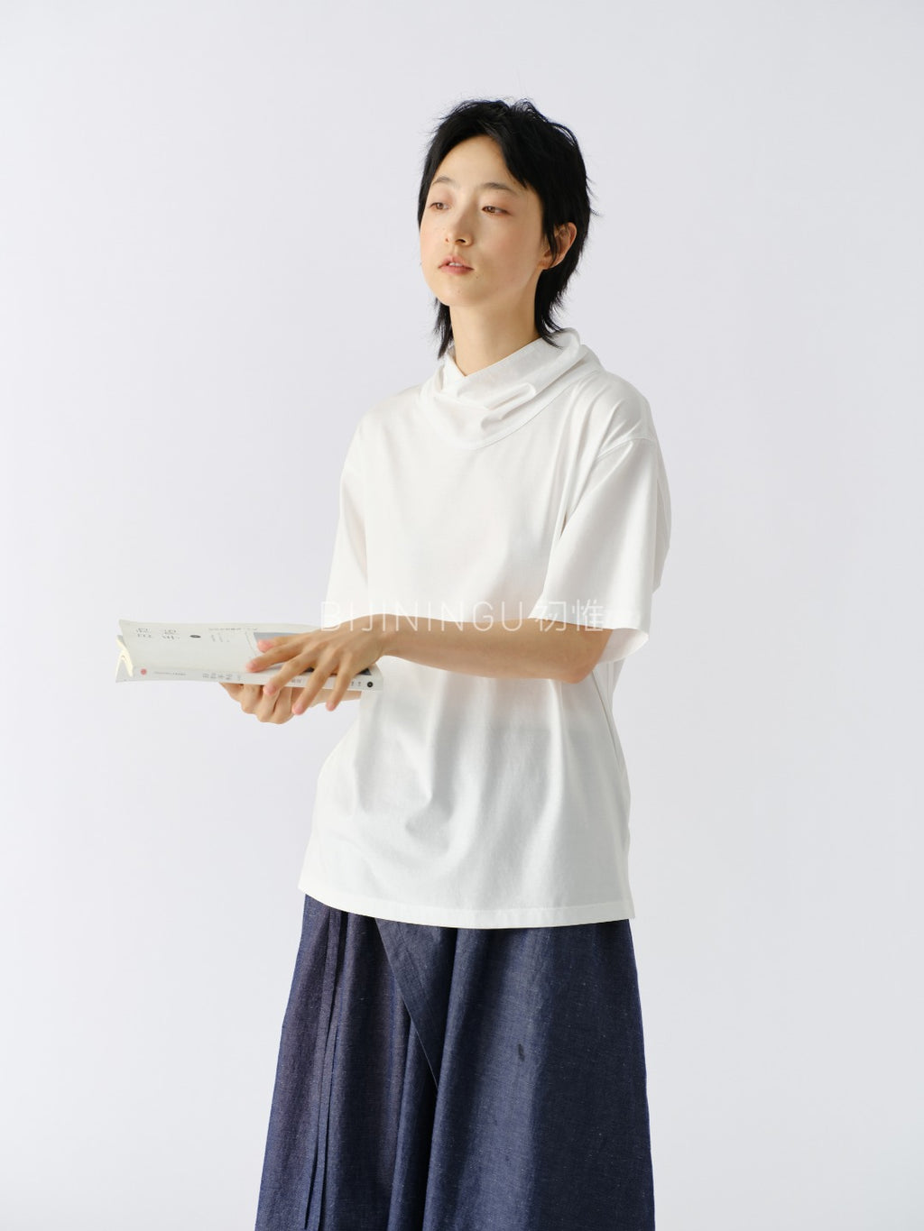 バックリボン 半袖Tシャツ