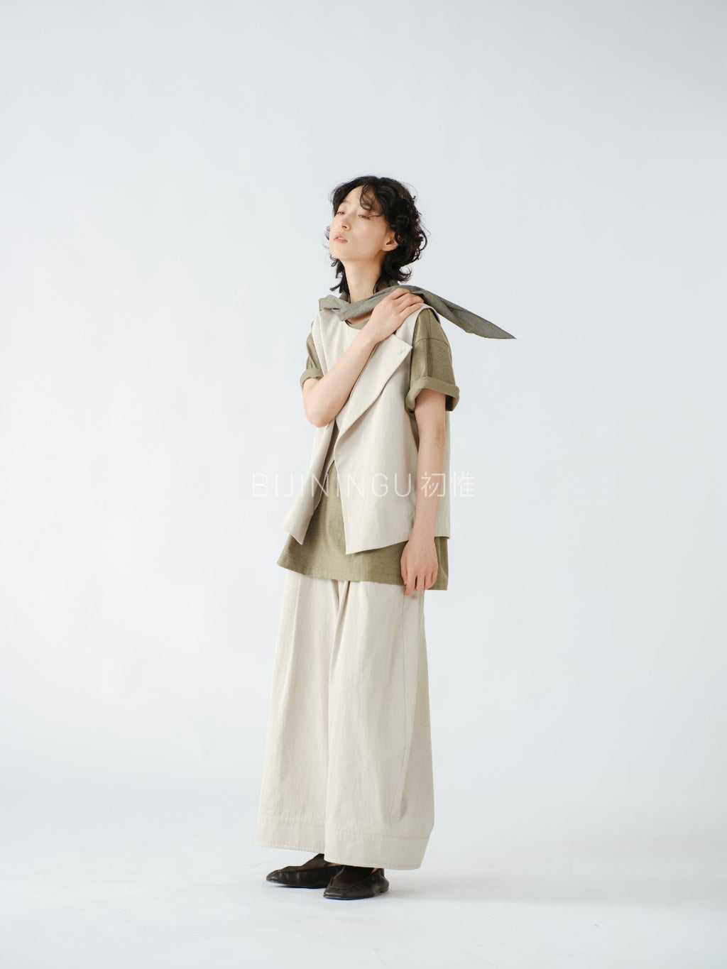 アシンメトリー ラップベスト
