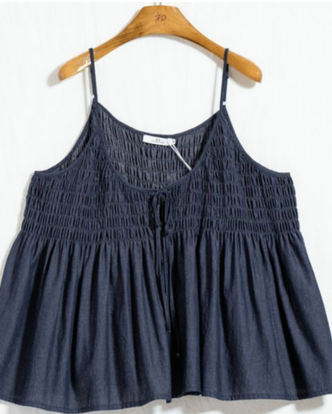 デニムキャミソール