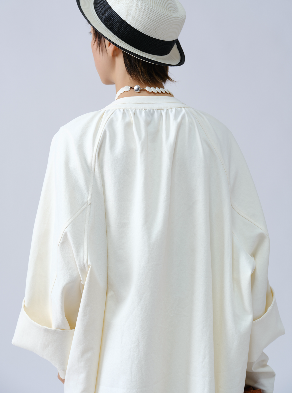 アーティスト風ルーズジャケット