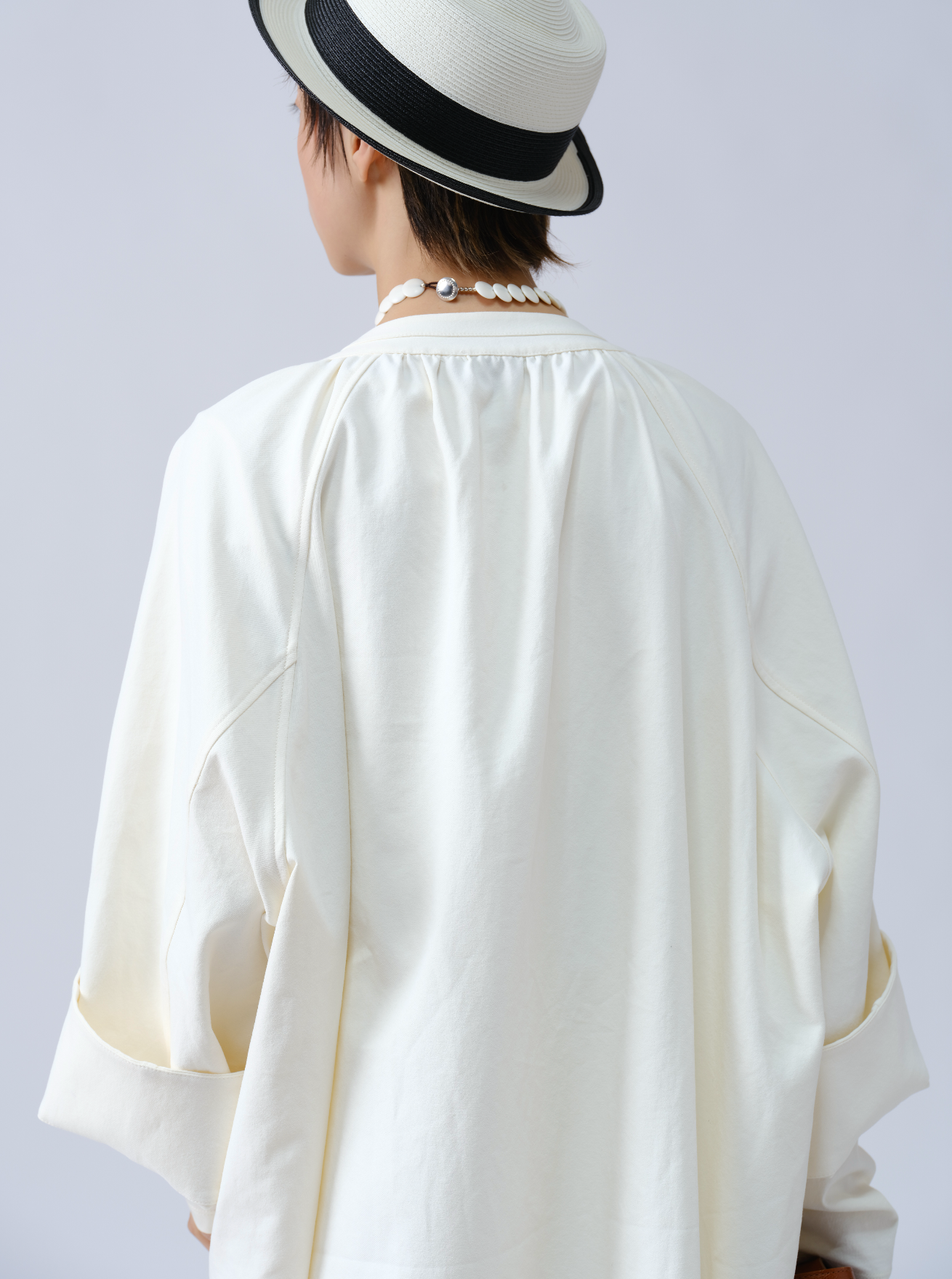 アーティスト風ルーズジャケット