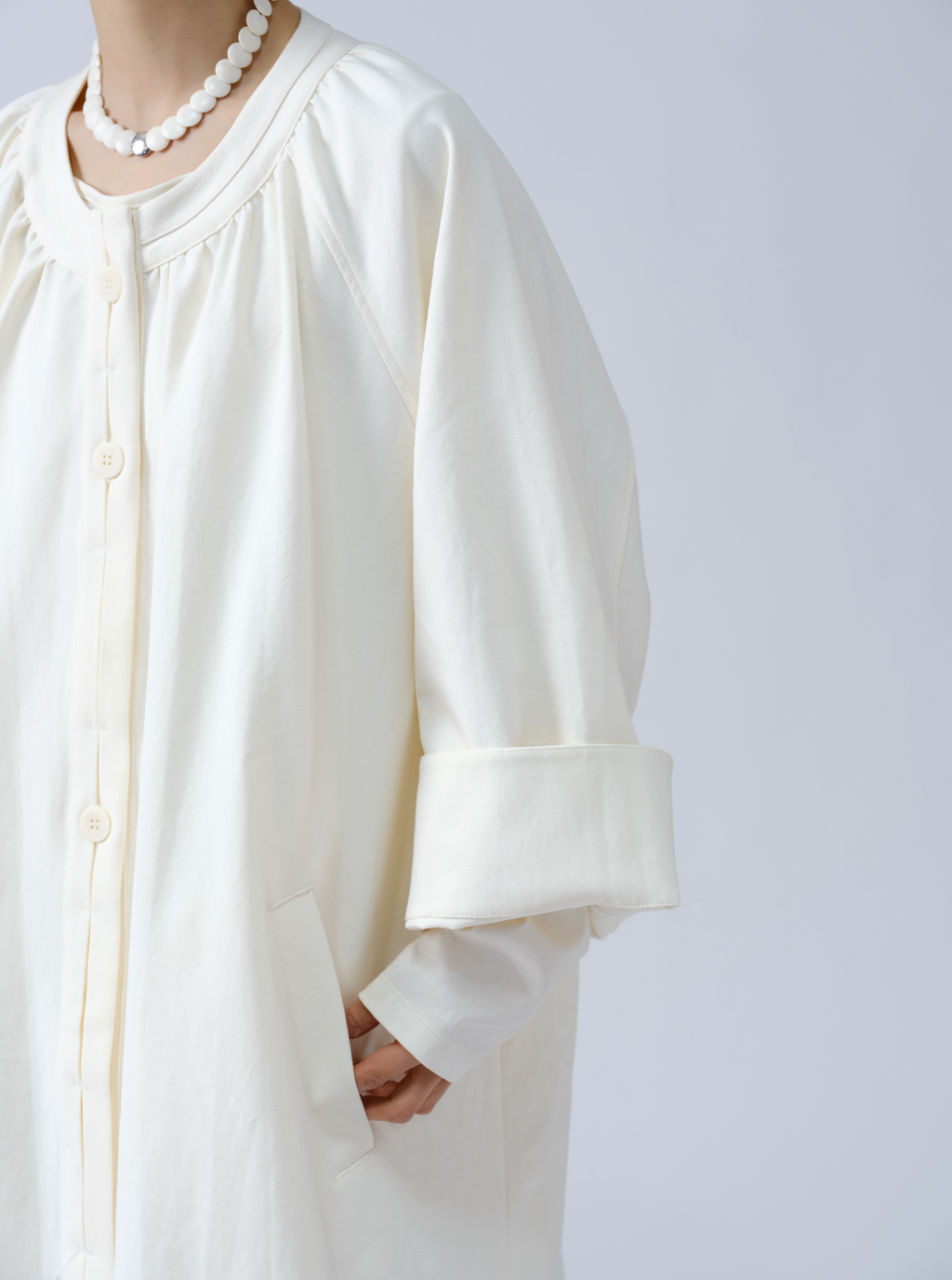 アーティスト風ルーズジャケット