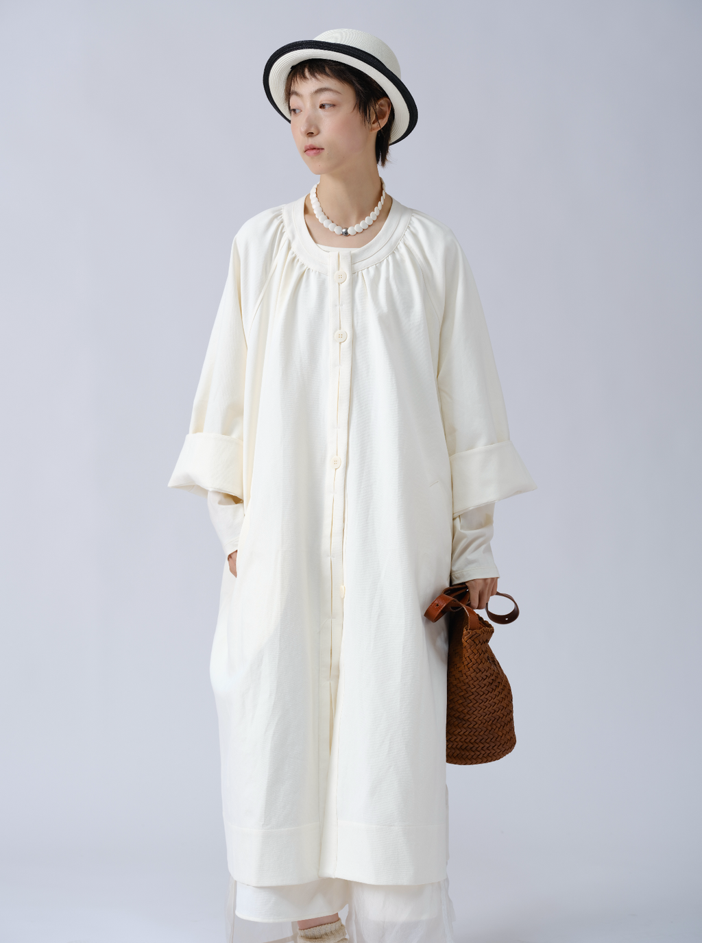 アーティスト風ルーズジャケット