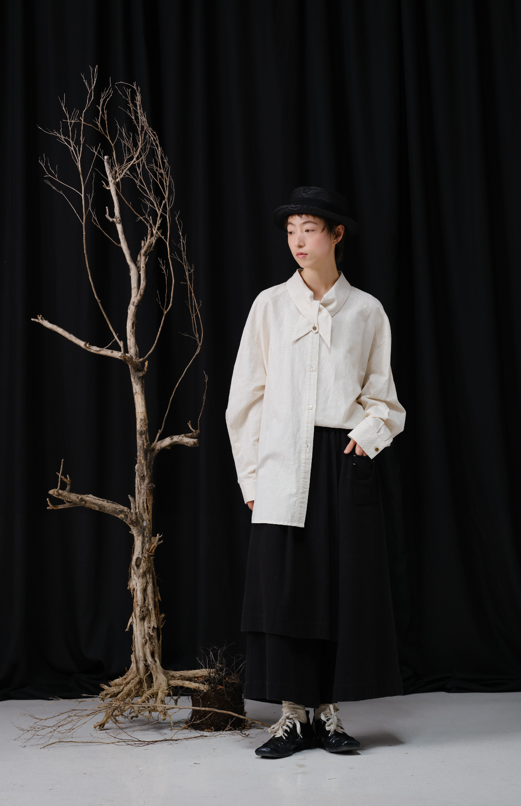 アンティーク風キュロット