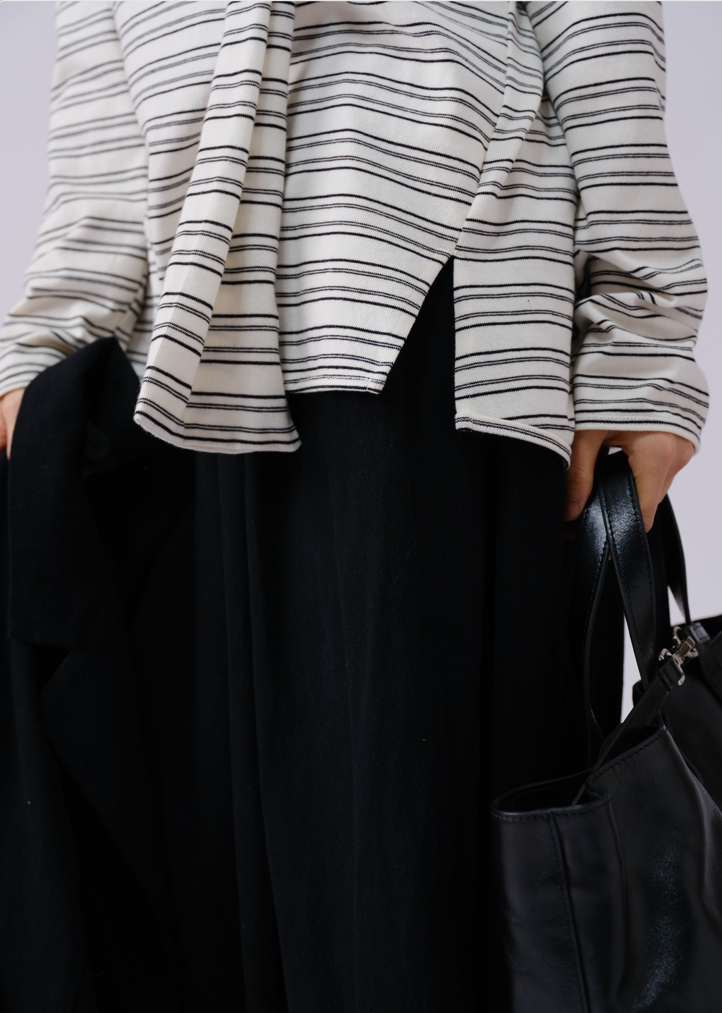 エッグシルエットスカート