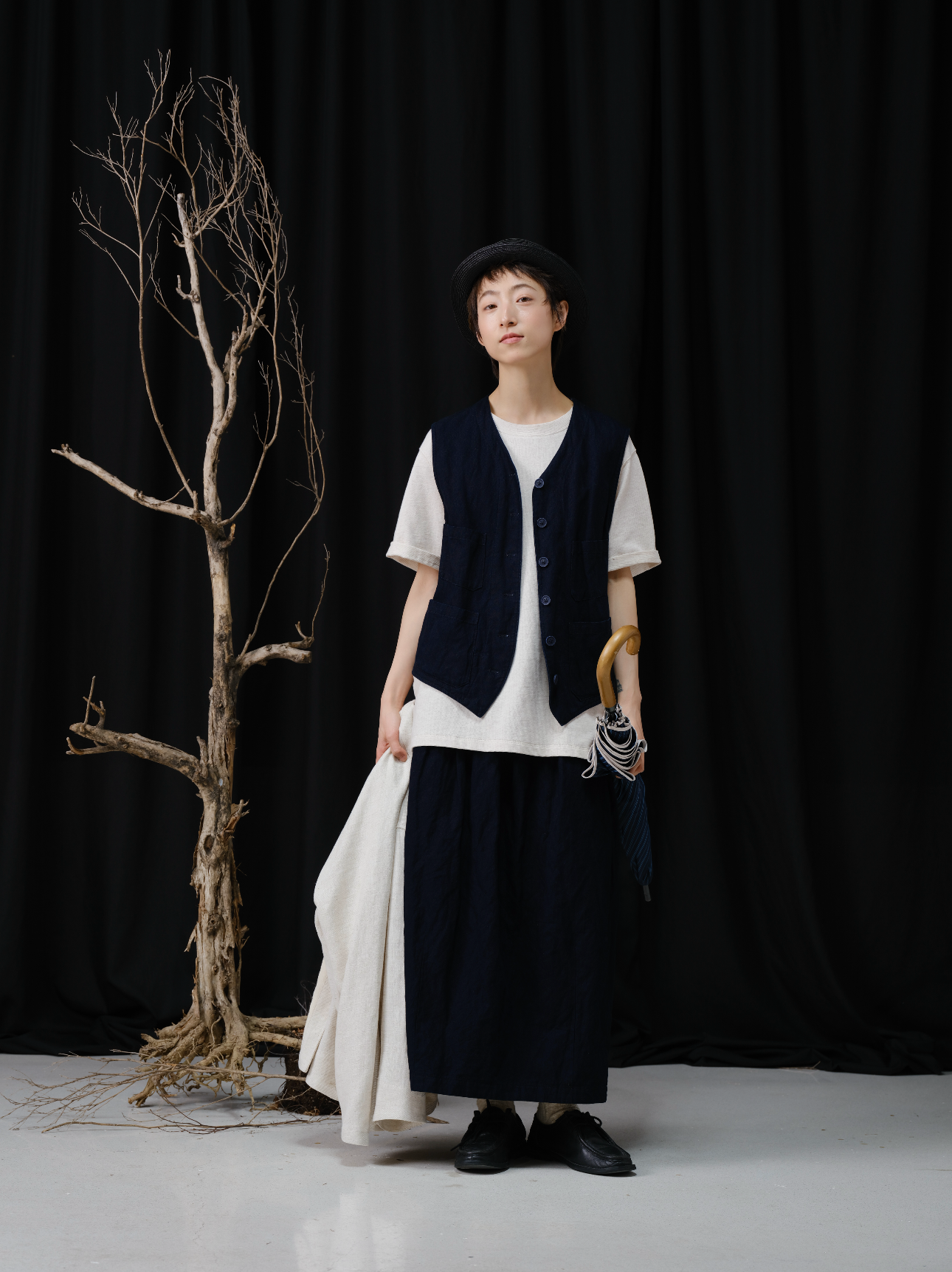 テクスチャーベーシック半袖Tシャツ