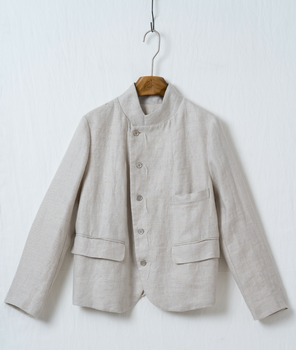 アーティスト風リネンジャケット