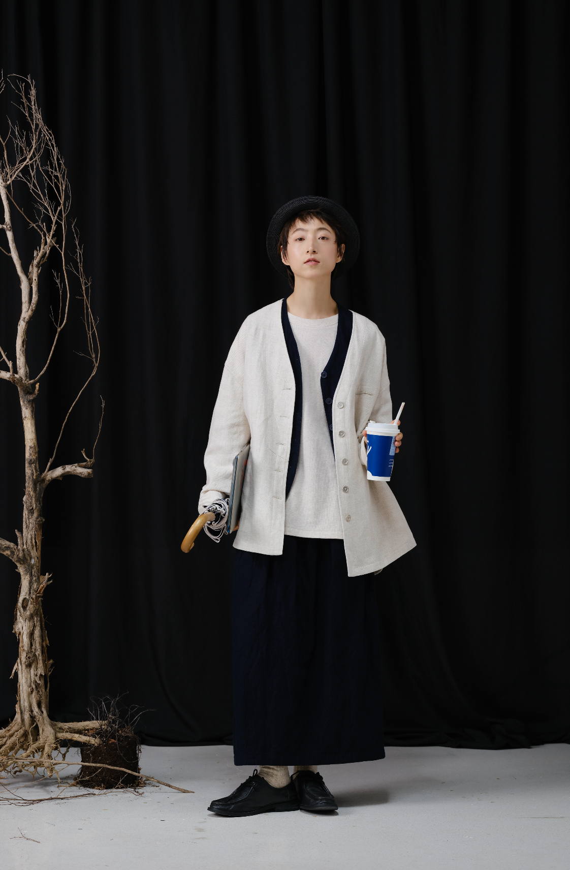 ブルーワークスタイルタイトスカート