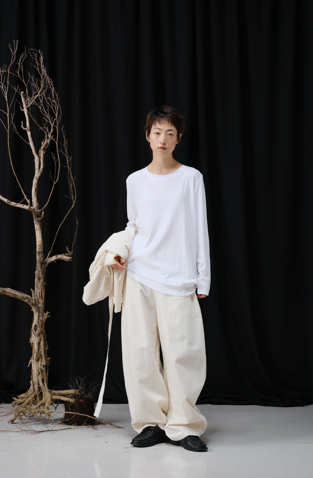 ベーシックロングTシャツ