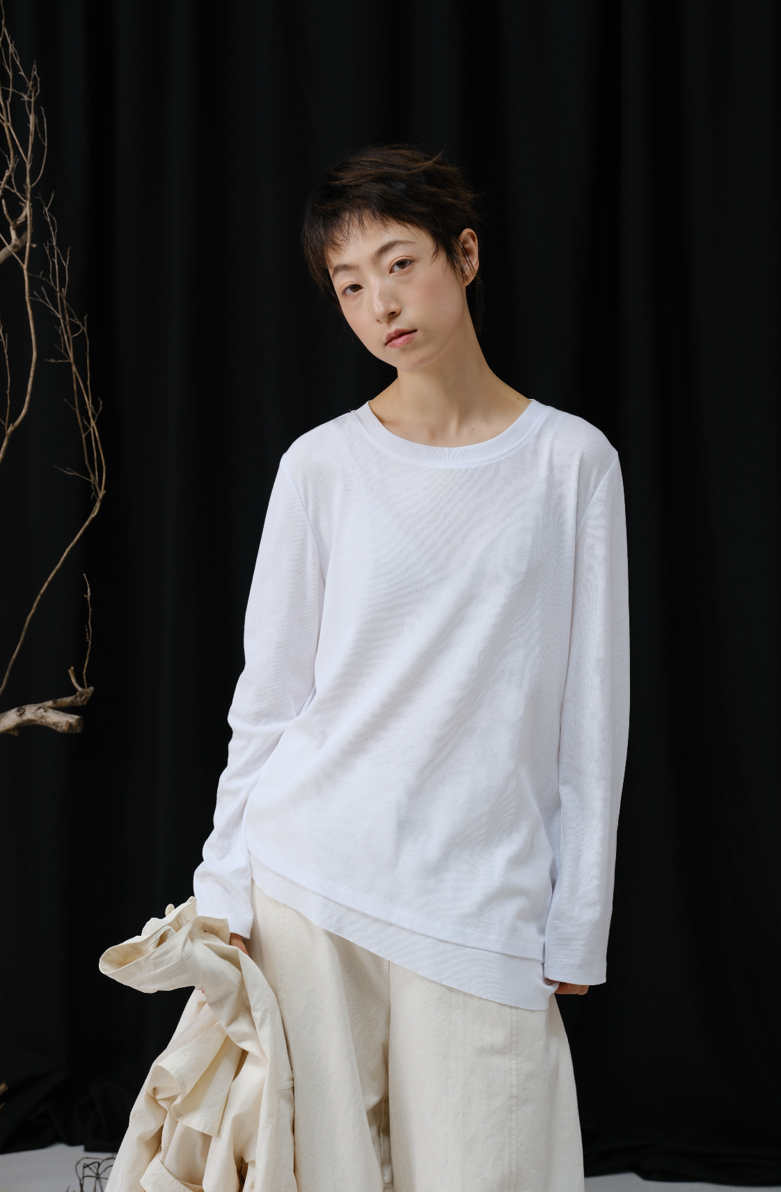 ベーシックロングTシャツ