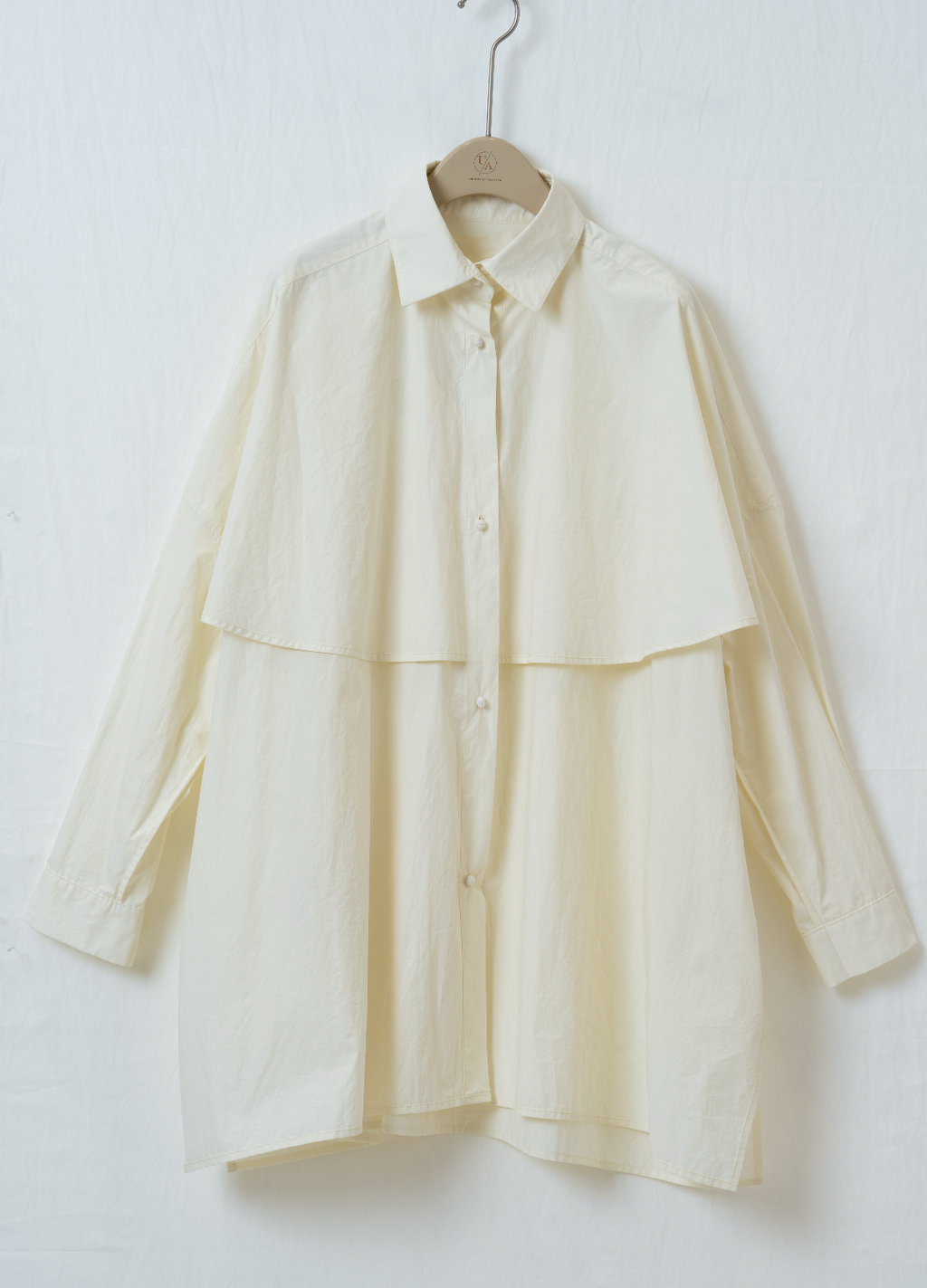 リバーシブルコート風シャツ