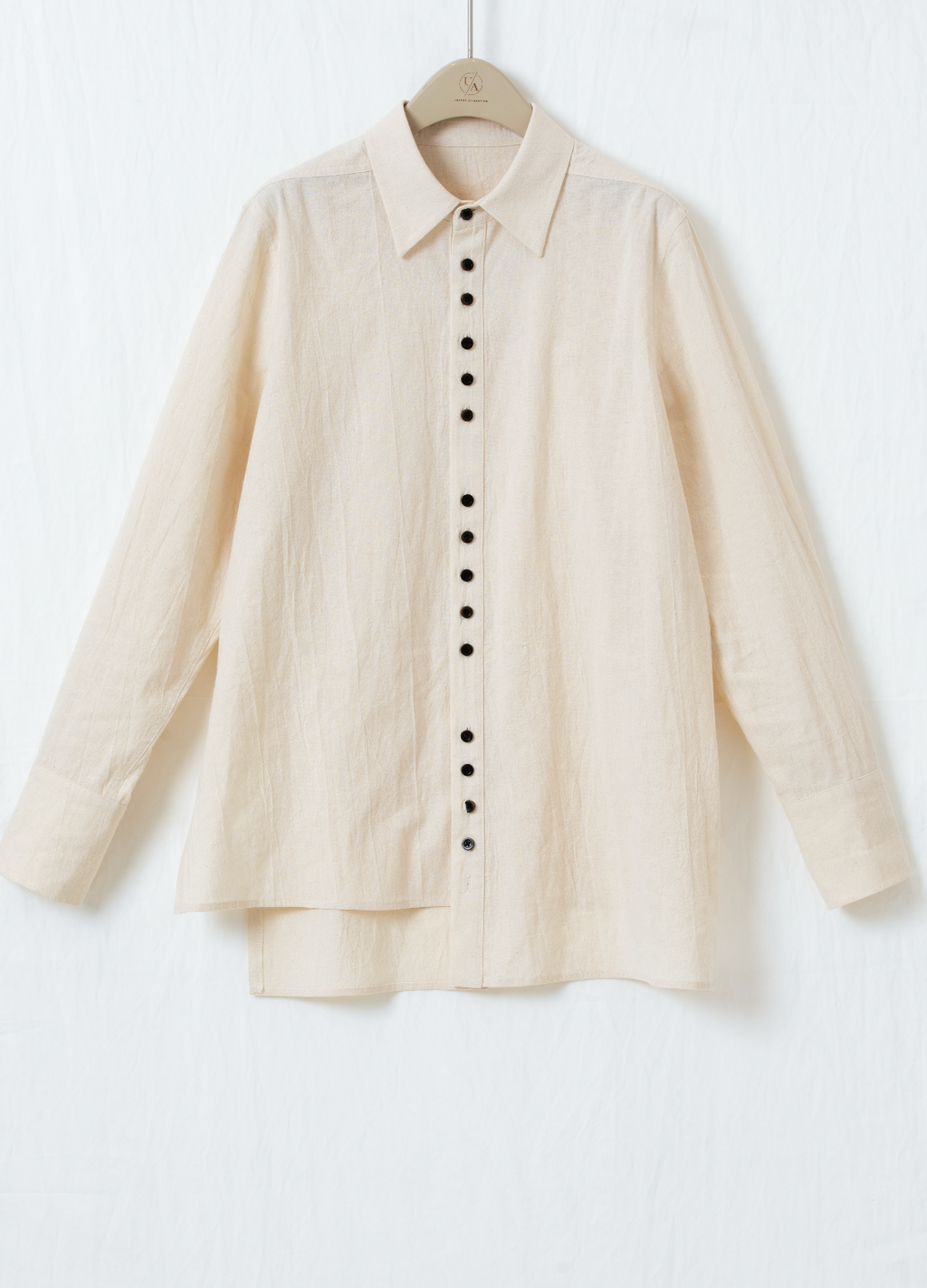ルーズオープンカラーシャツ