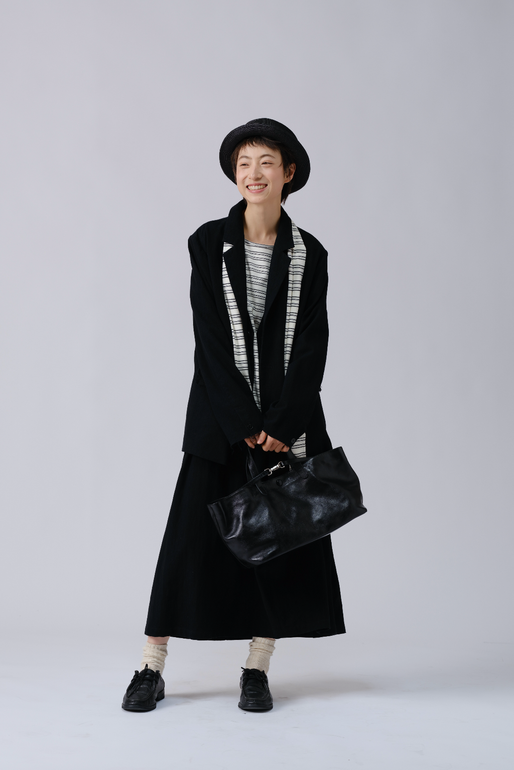 レイヤード風ジャケット