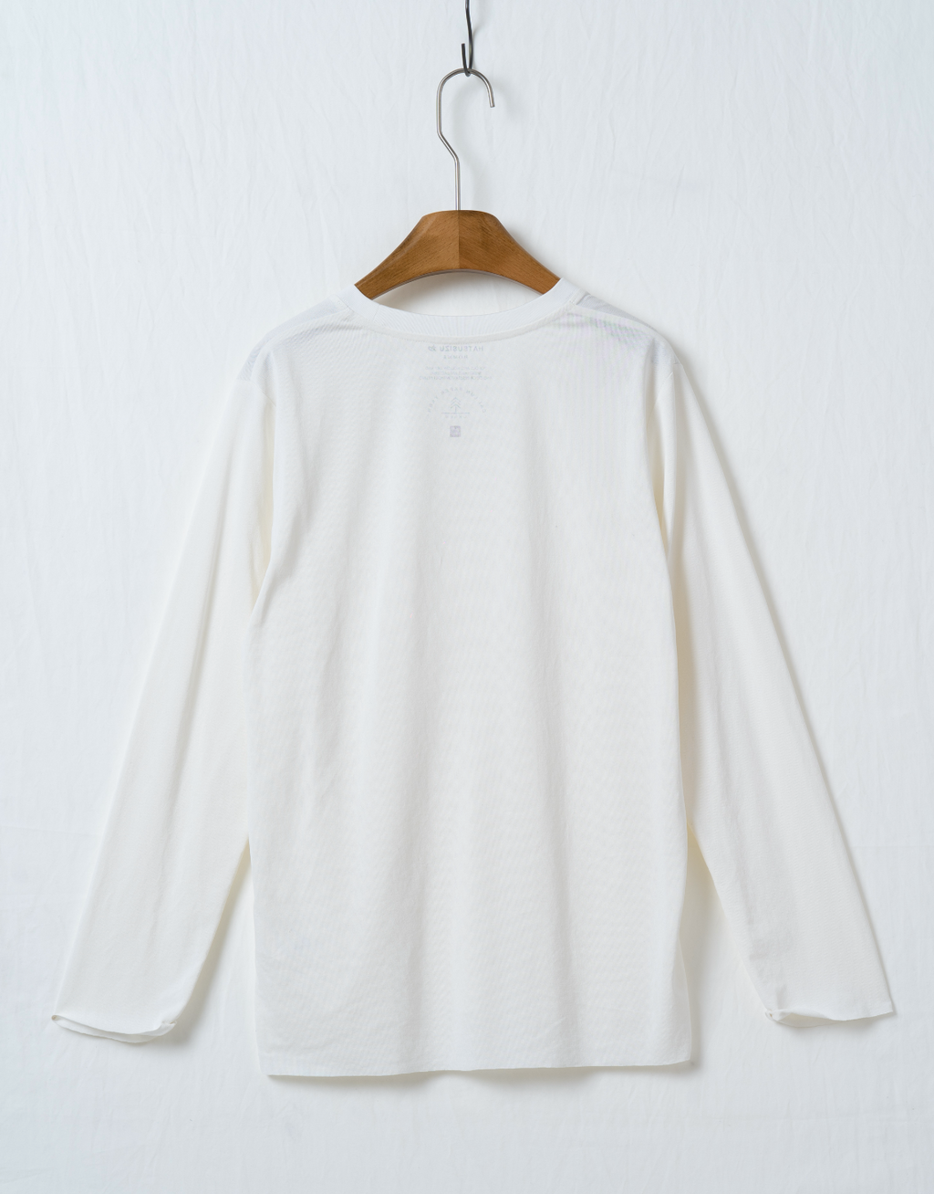 エコサイロンペーパー糸ロングTシャツ