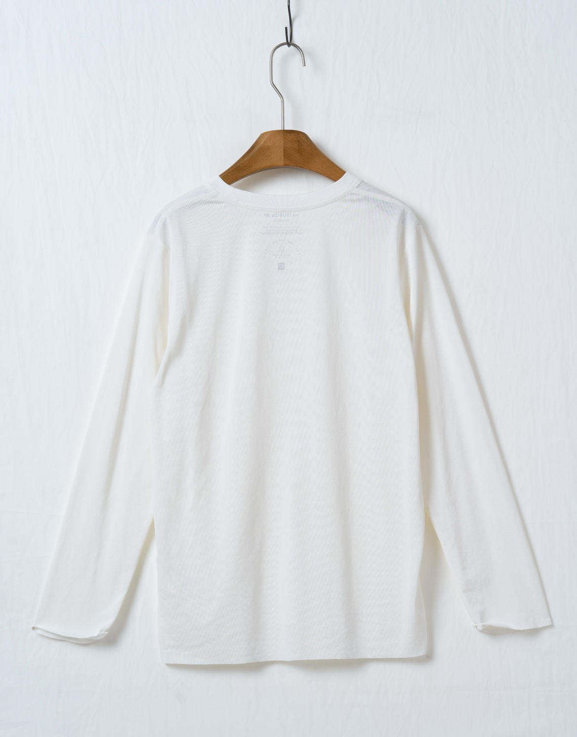 エコサイロンペーパー糸ロングTシャツ