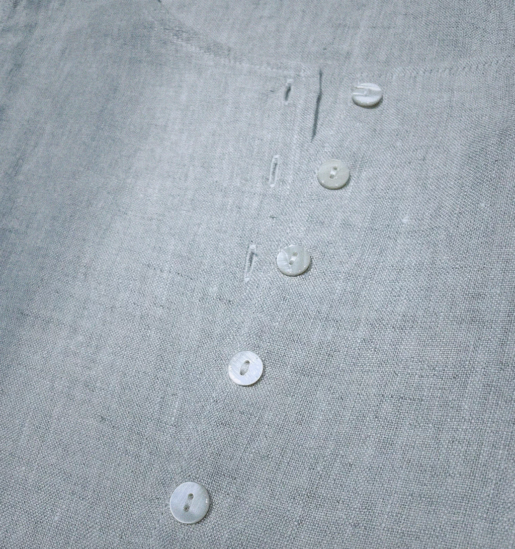 天然リネンベスト