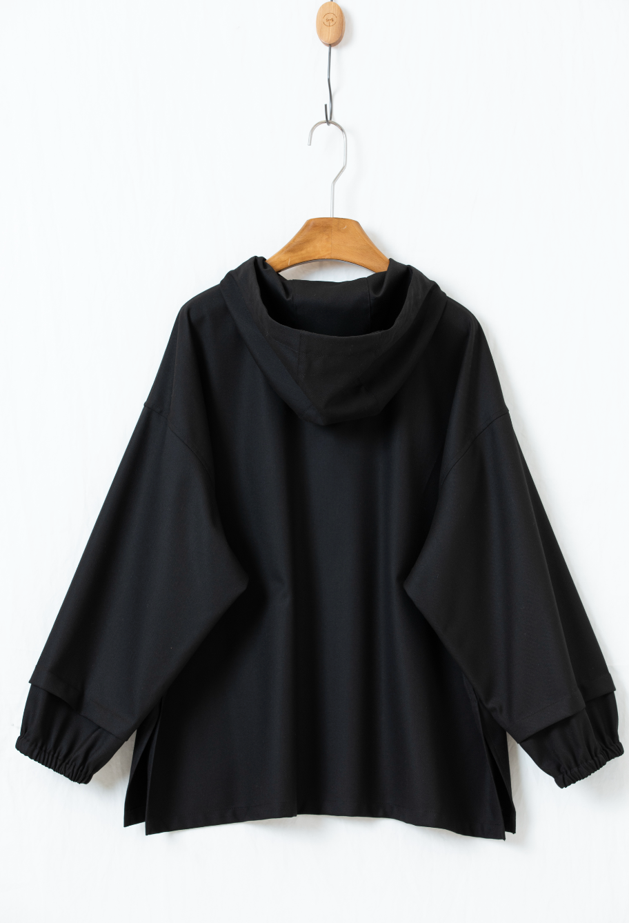 ミニマルオーストラリアウールフーディー