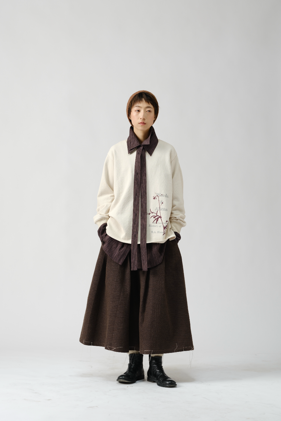 ミニマルアートスカート