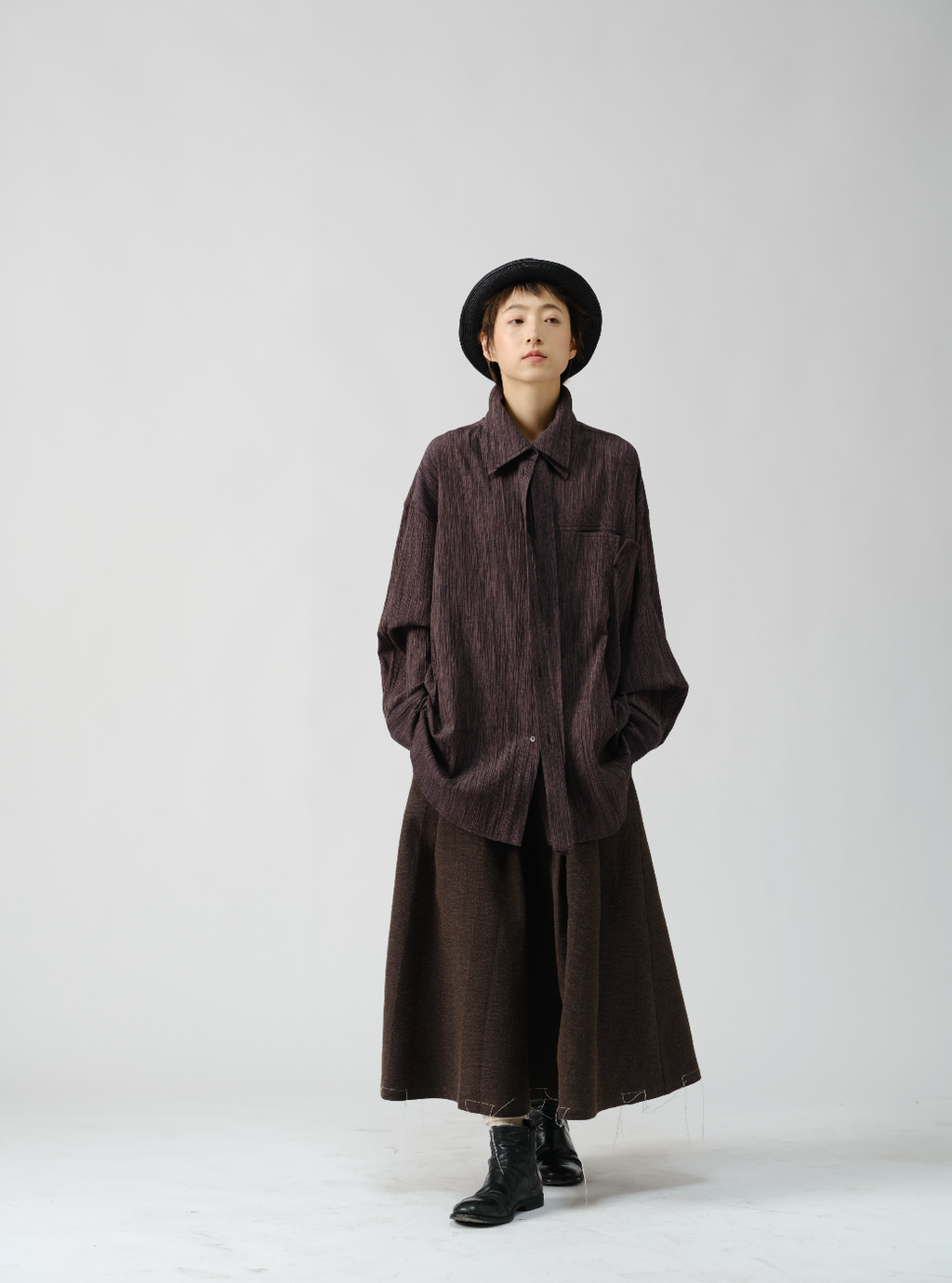 ミニマルアートスカート