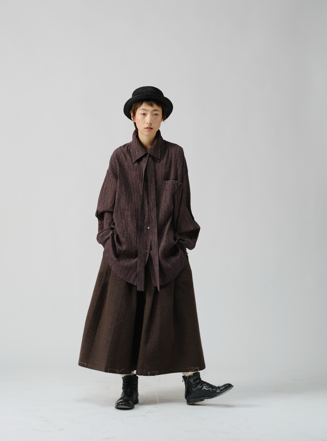 ミニマルアートスカート