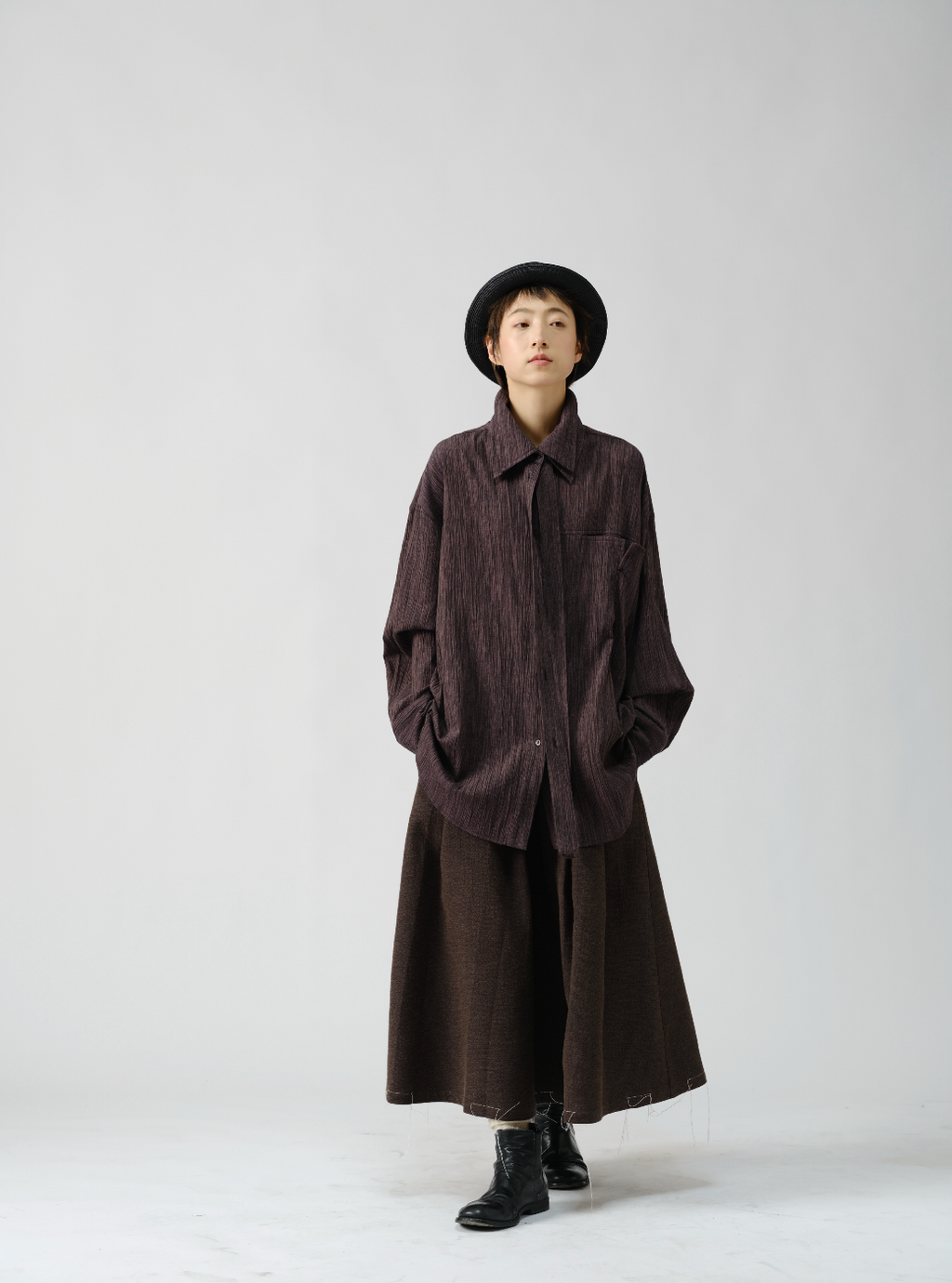 ダブルカラーアンティークシャツ