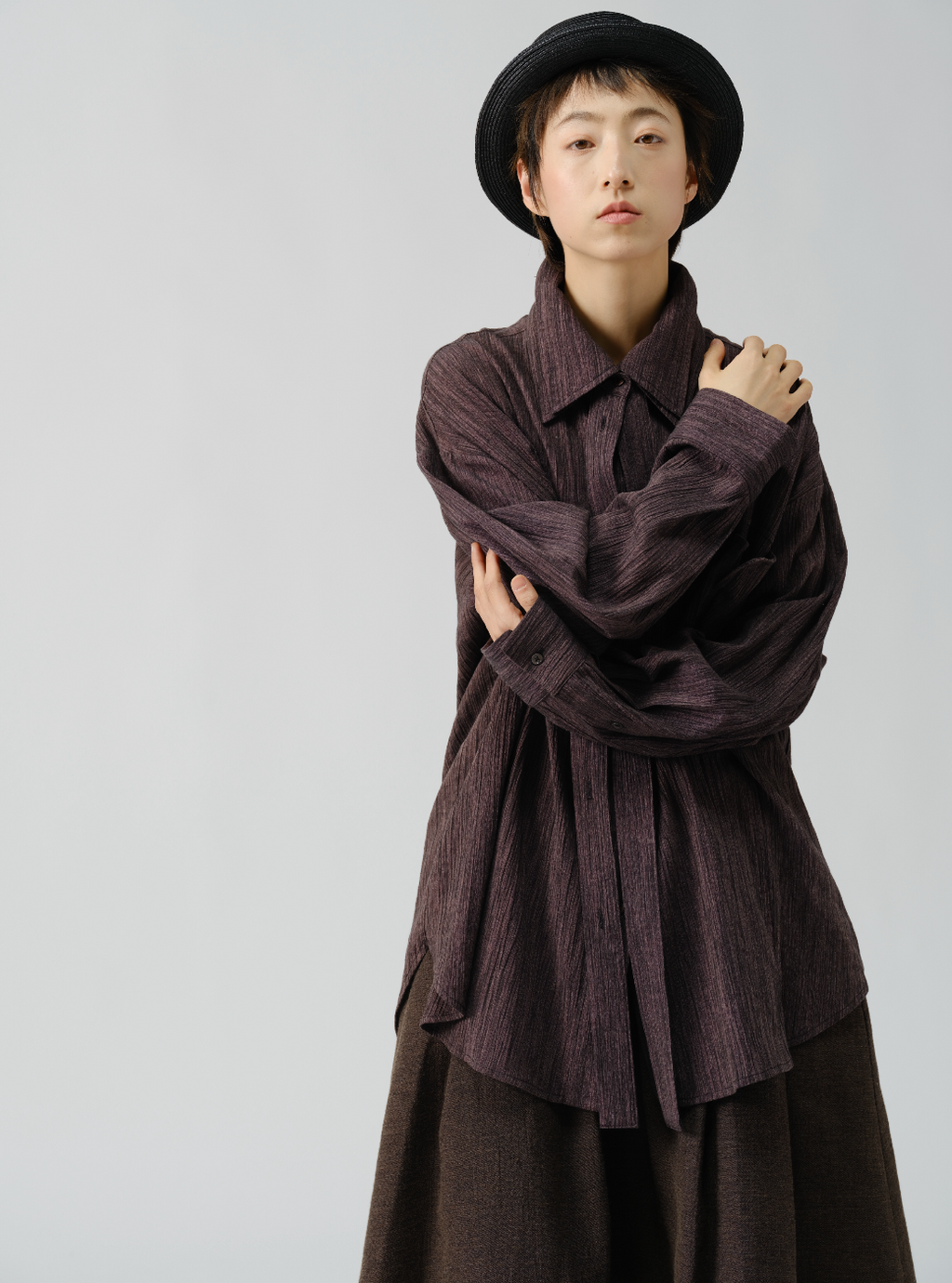 ダブルカラーアンティークシャツ