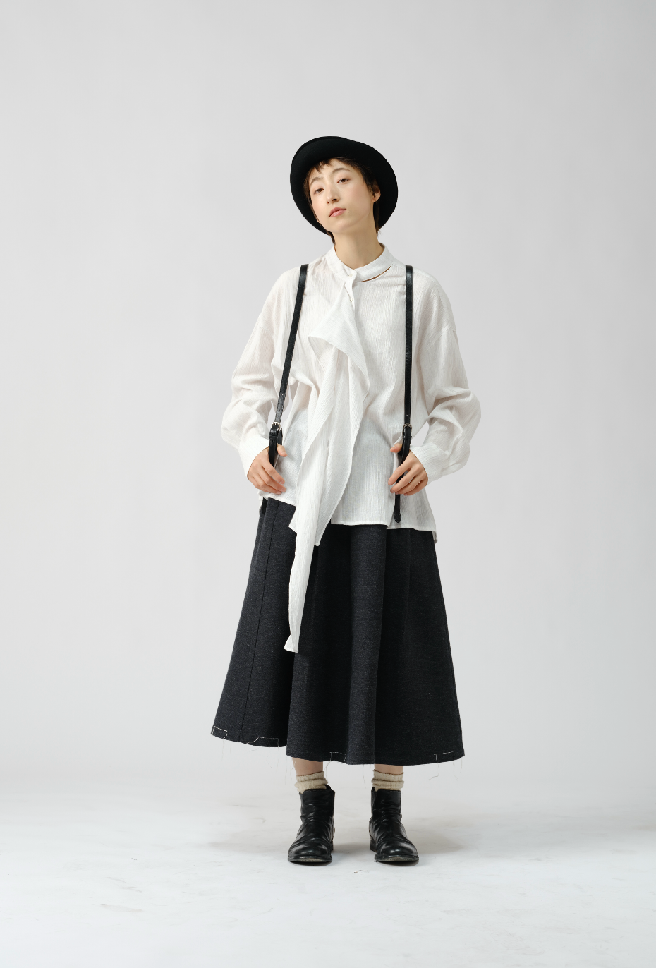 アバンギャルド立体裁断シャツ