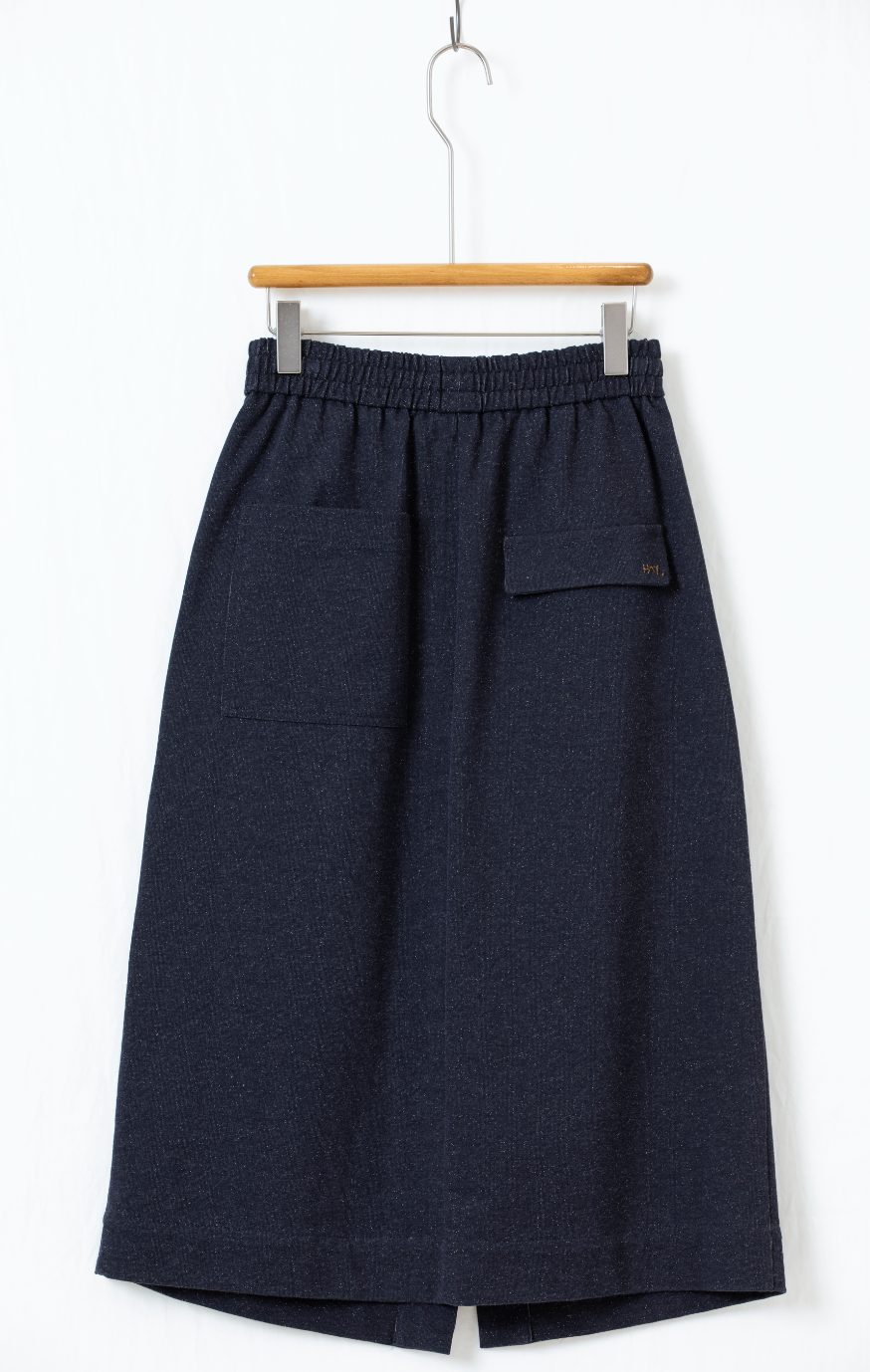 日系ニットデニムスカート