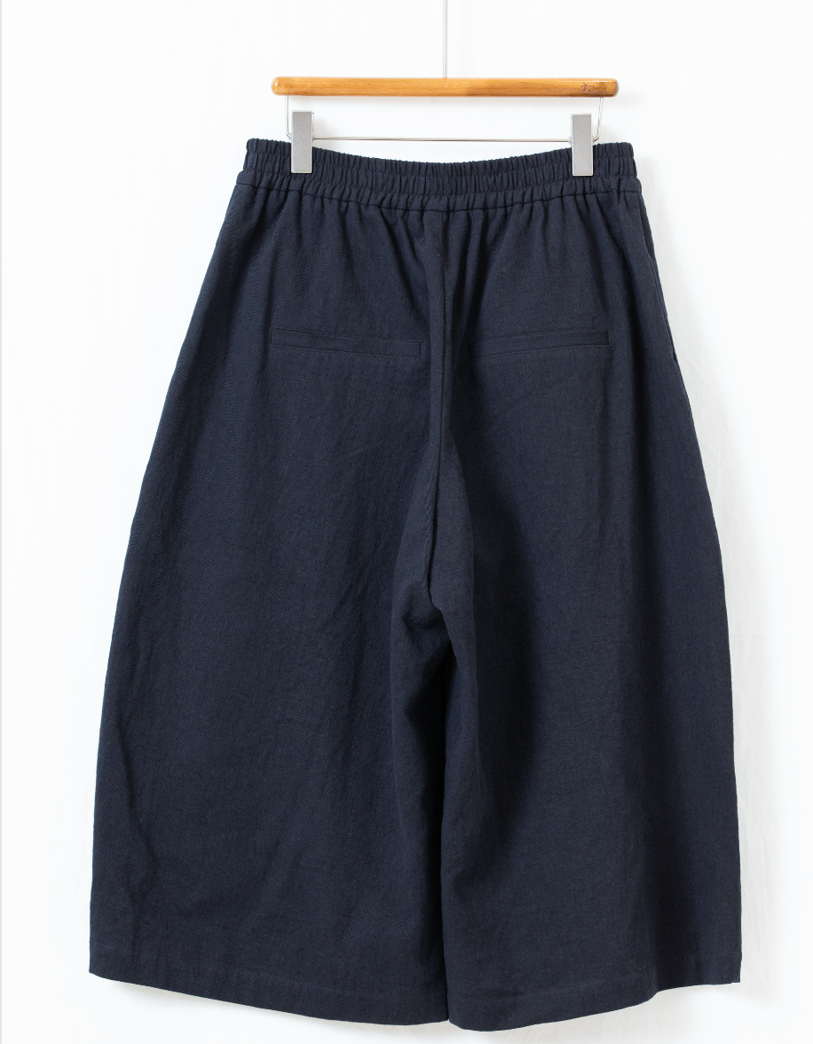 レイヤード風ヴィンテージスカートパンツ