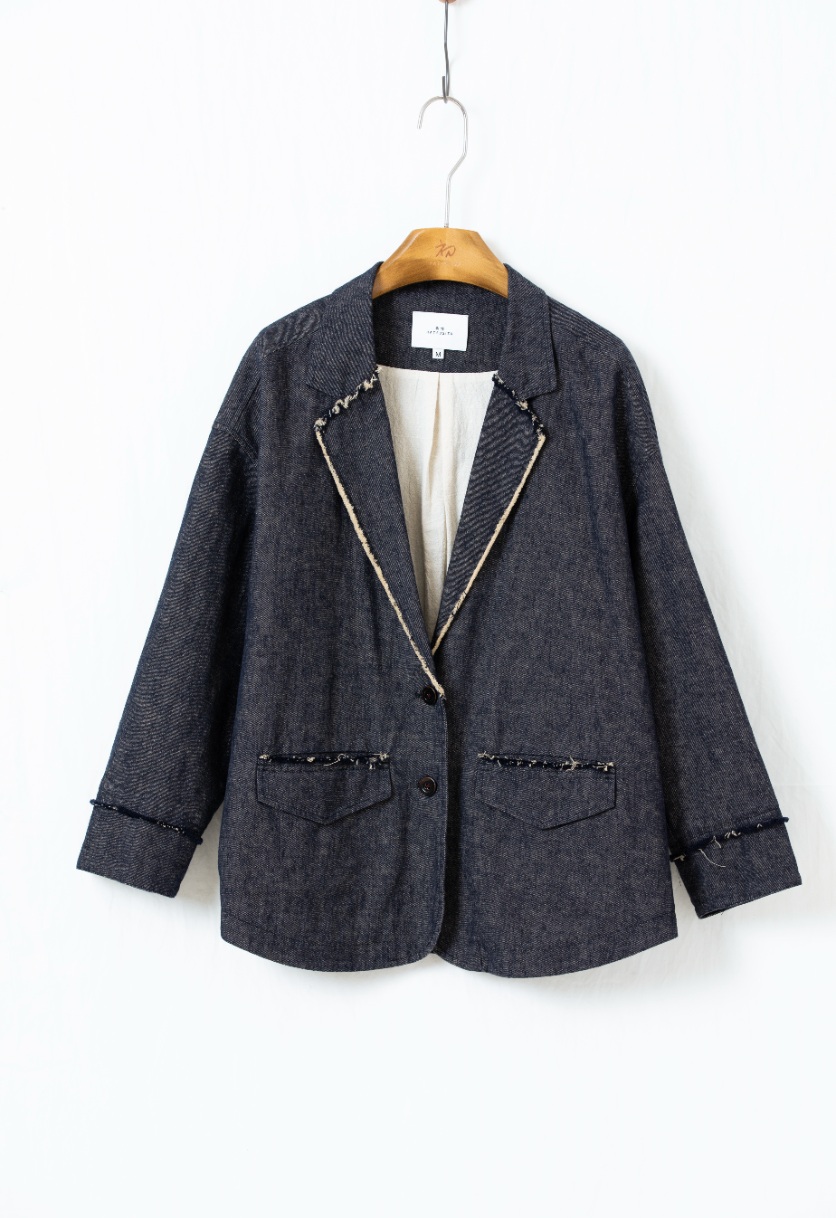 フリンジデザインカジュアルジャケット