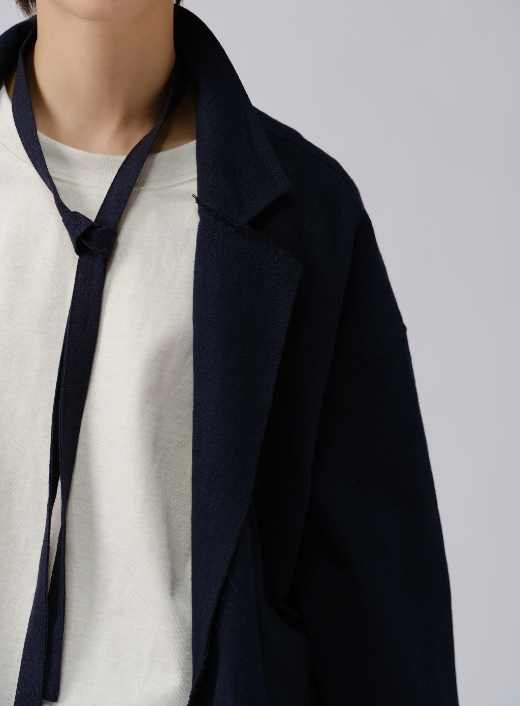 フリンジデザインカジュアルジャケット