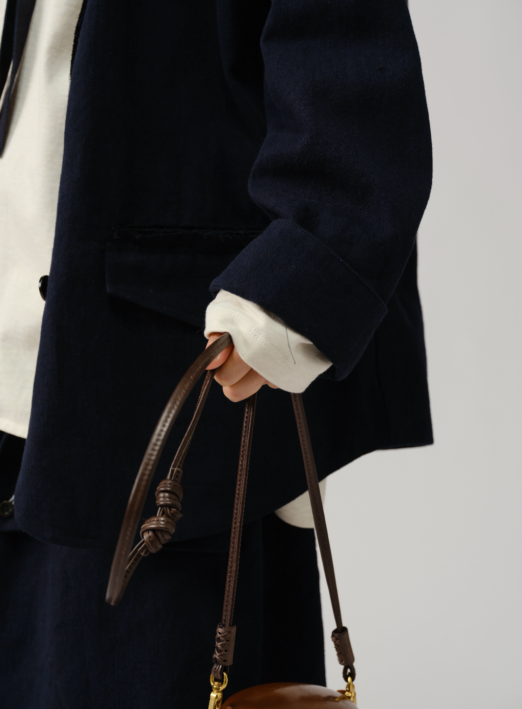 フリンジデザインカジュアルジャケット