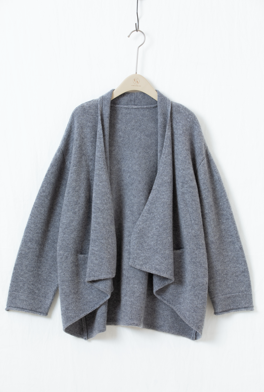 デザインニットカーディガン