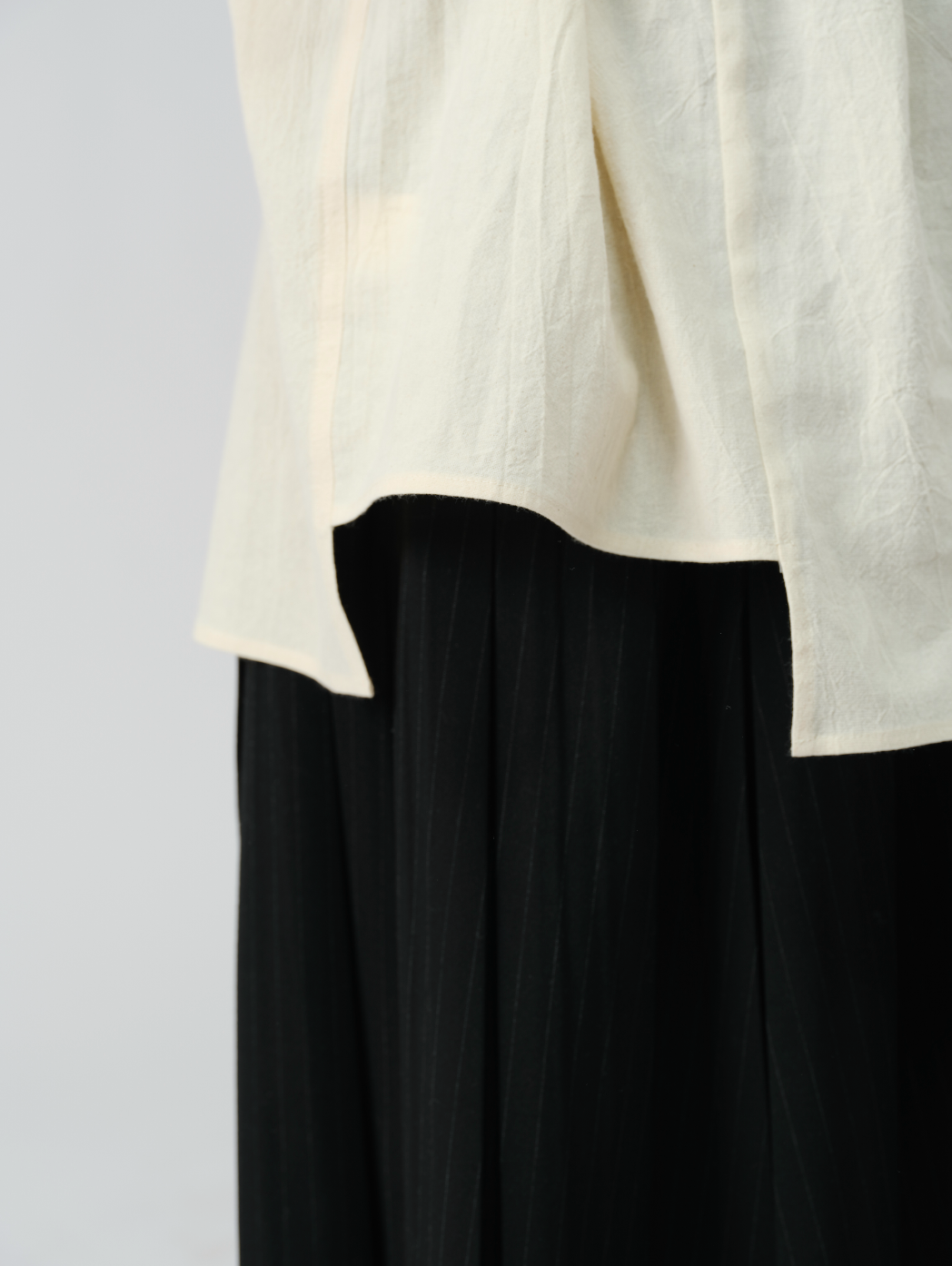 ルーズオープンカラーシャツ