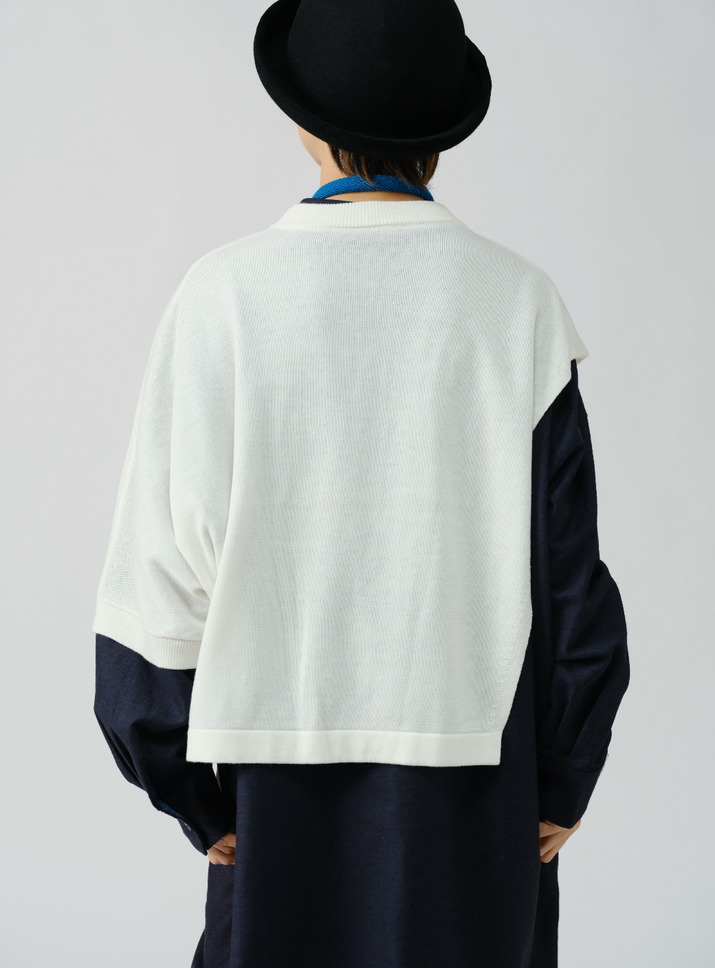 前衛デザインニットベスト