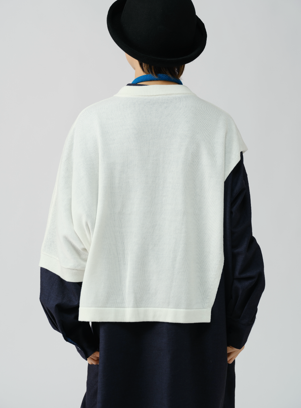 前衛デザインニットベスト