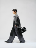 通勤感ルーズストレートパンツ