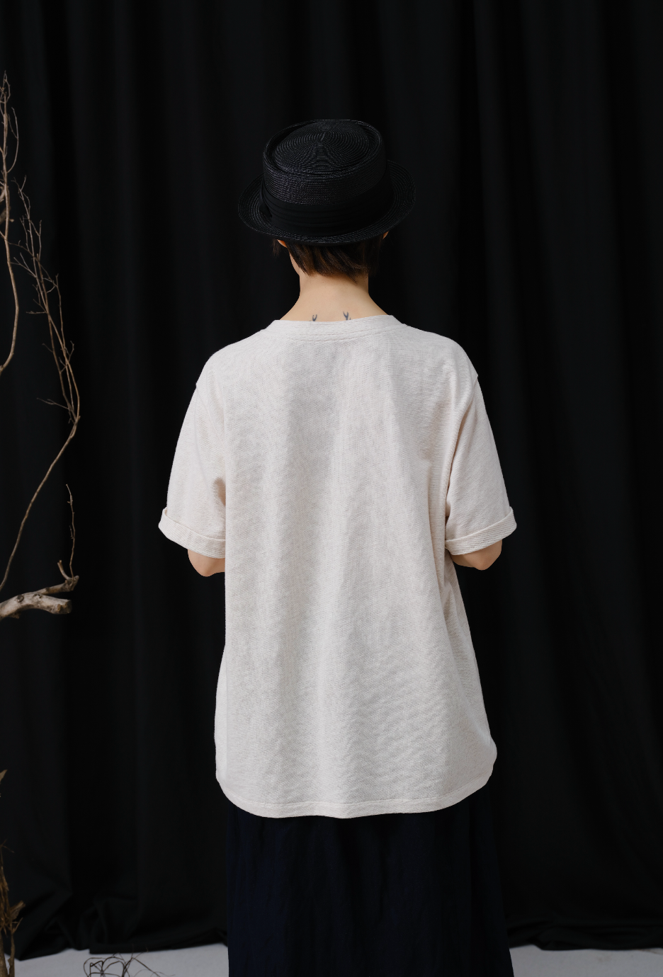 テクスチャーベーシック半袖Tシャツ