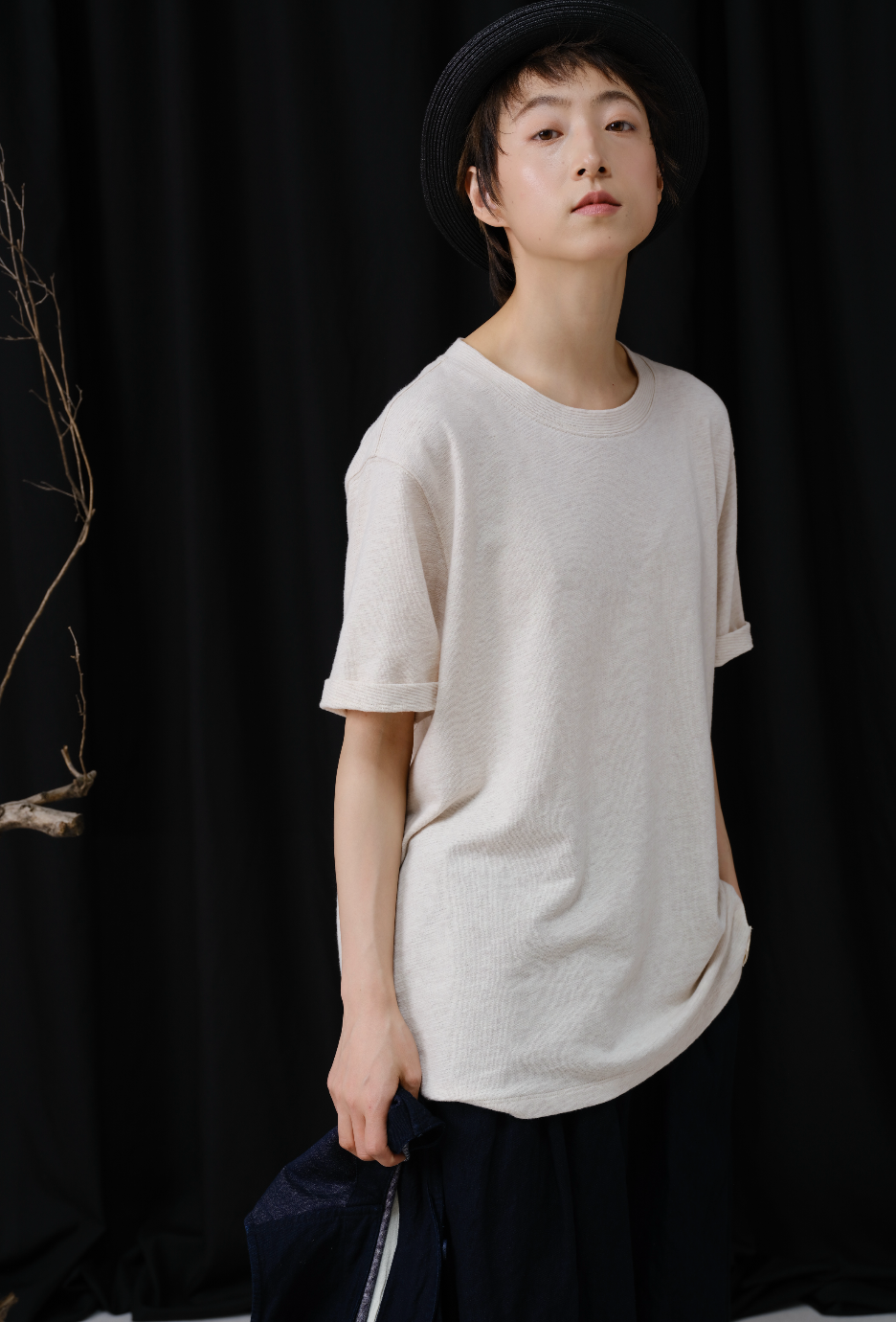 テクスチャーベーシック半袖Tシャツ